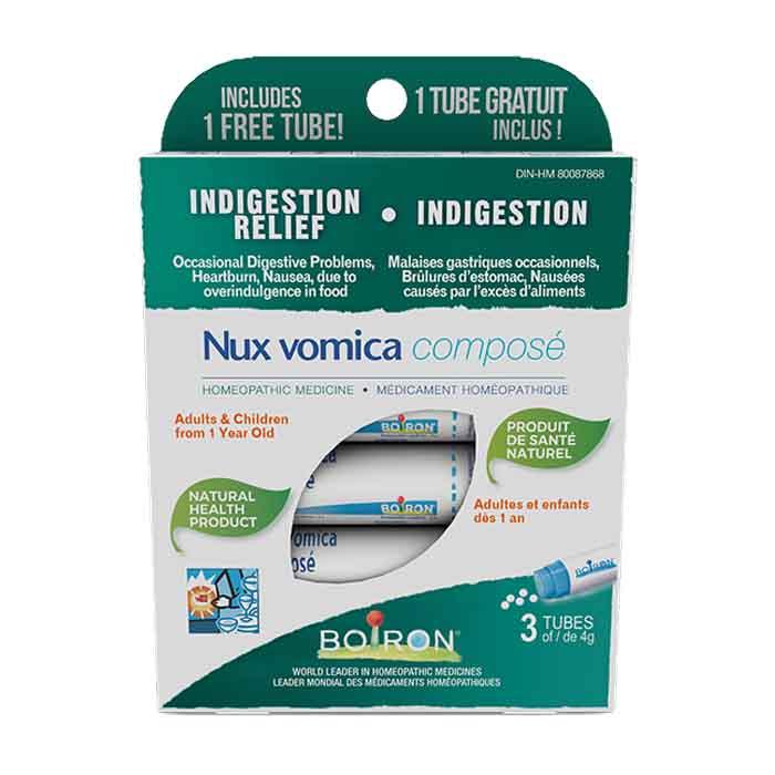 Boiron - Nux Vomica Composã© Indigestion Relief, 4g - 3Tube