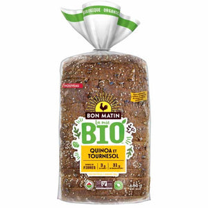 Bon Matin - Organic Quinoa Sunflower Bread, 680g