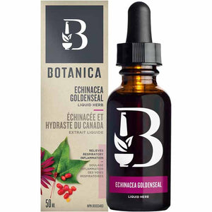 Botanica - Organic Echinacea And Goldenseal Liquid Herb, 50ml