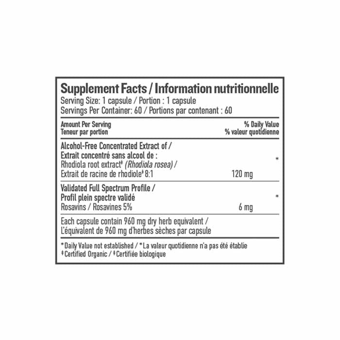 Botanica-OrganicRhodiola_60Capsules