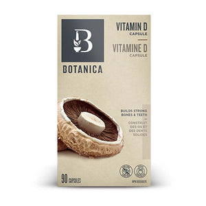 Botanica - Organic Vitamin D 1500 Iu, 90 Capsules