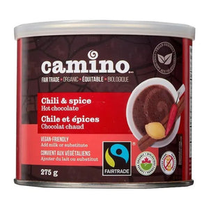 Camino - Organic Chili & Spice Chocolate (Non-Dairy), 275g