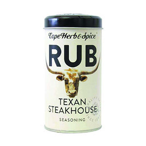 Cape Herb & Spice - Rub Seasoning Texan Steakhouse Mild, 100g