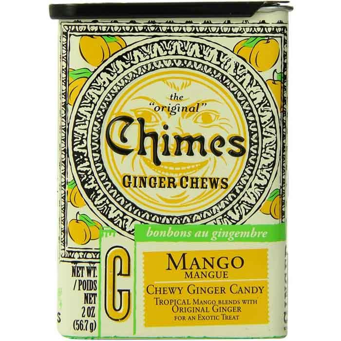 Chimes - Ginger Chews Mango, 2oz