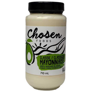 Chosen Foods - Classic Avocado Oil Based Mayonnaise, 710ml