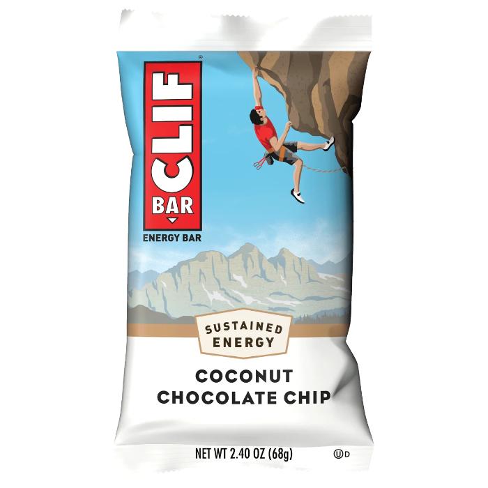 Clif Bar - Energy Bars Coconut Chocolate Chip, 68g