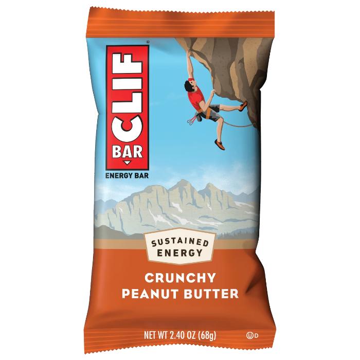 Clif Bar - Energy Bars Crunchy Peanut Butter, 68g