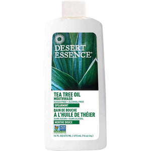 Desert Essence - Tea Tree Mouthwash With Spearmint, 473ml