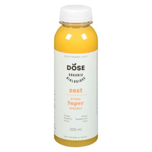 Dose - Organic Zest Juice (Orange Grapefruit Lemon), 300ml
