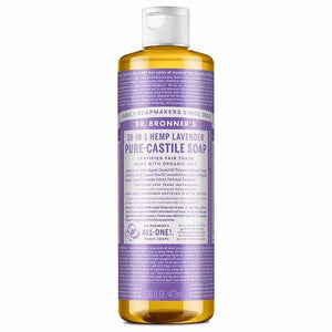 Dr. Bronner's - 18-In-1 Lavender Pure-Castile Soap, 16oz