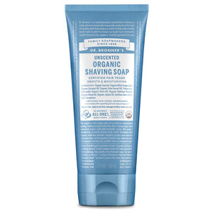 Dr. Bronner's - Organic Shaving Soap Unscented, 207ml