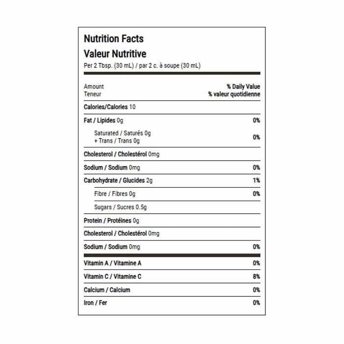 Earth's Choice - Lemon Juice, 1L- back