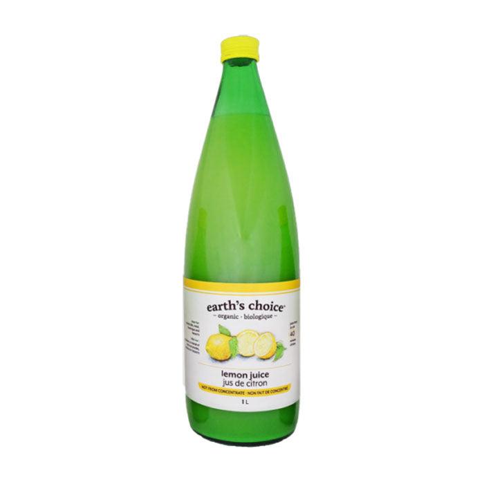 Earth's Choice - Lemon Juice, 1L