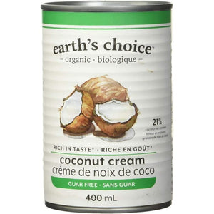 Earth's Choice - Organic Guar Gum Free Coconut Cream, 400ml