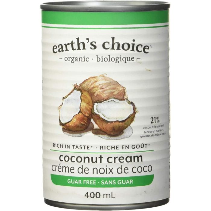 Earth's Choice - Organic Guar Gum Free Coconut Cream, 400ml