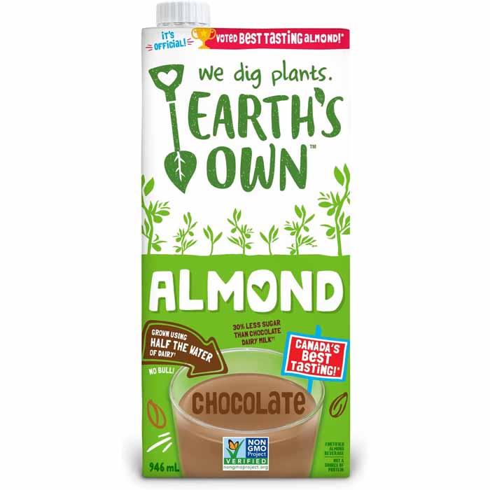 Earth's Own - Chocolate Almond Milk, 946ml