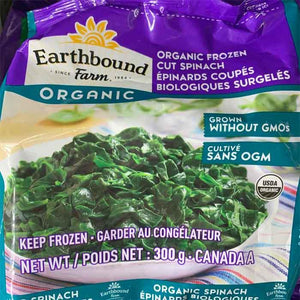 Earthbound Farm - Organic Frozen Cut Spinach, 300g