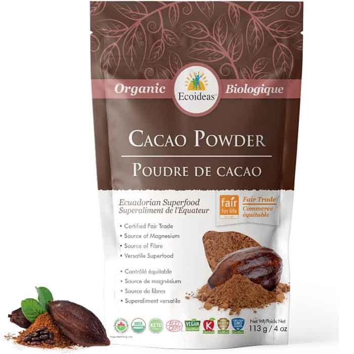 Ecoideas - Cocoa Powder, 113g