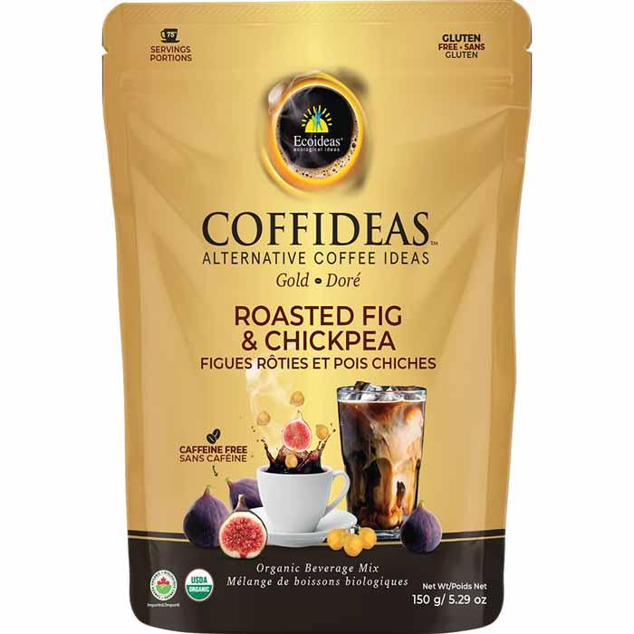 Ecoideas Coffideas Alternative Grilled Chickpea Fig Coffee, 150g