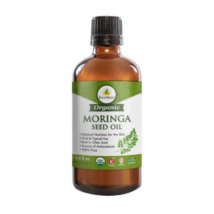 Ecoideas - Moringa Oil Organic, 100ml - PlantX Canada