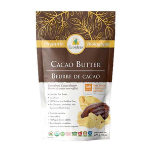Ecoideas - Organic Fermented Cocoa Butter | Multiple Sizes