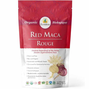 Ecoideas - Organic Red Maca, 454g