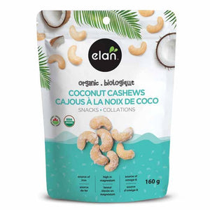 Elan - Organic Coconut Cashews, 160g