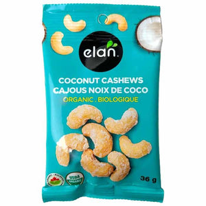Elan - Organic Coconut Cashews, 36g