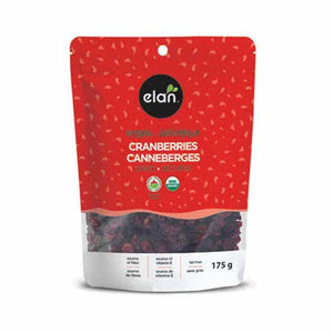 Elan - Organic Dried Cranberries, 175g