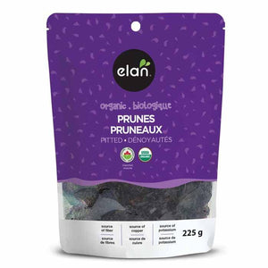 Elan - Organic Pitted Prunes, 225g
