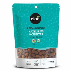 Elan - Organic Raw Hazelnuts, 165g