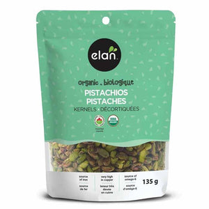 Elan - Organic Raw Pistachios, 135g
