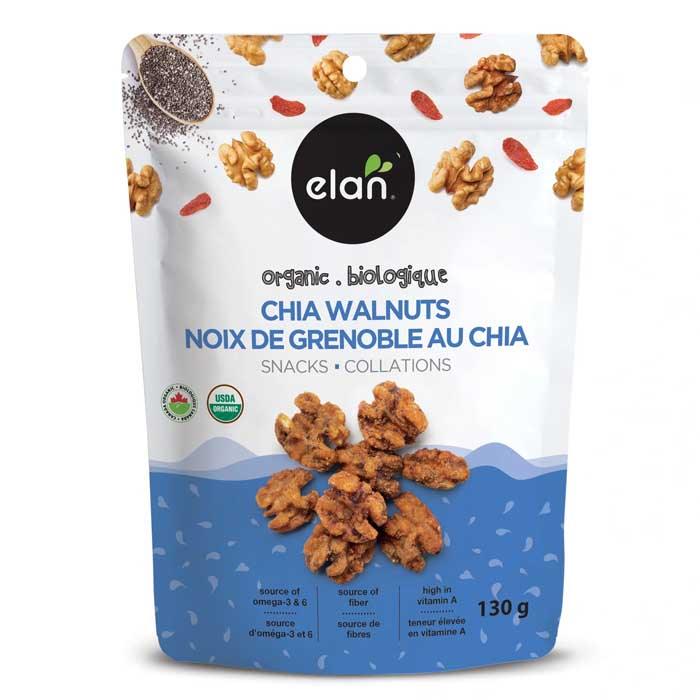 Elan - Organic Walnuts With Chia, 130g