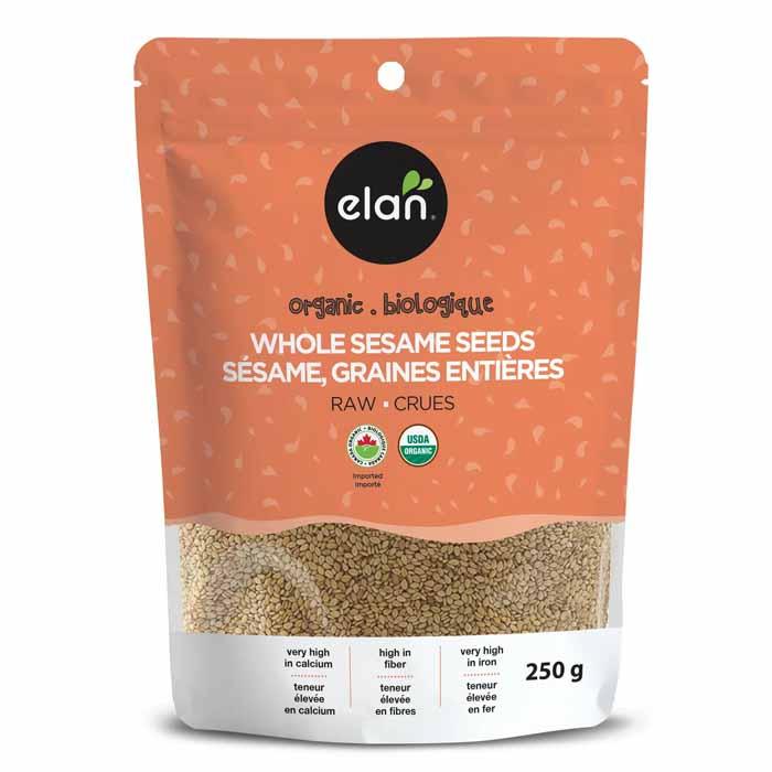 Elan - Organic Whole Sesame Seeds, 250g