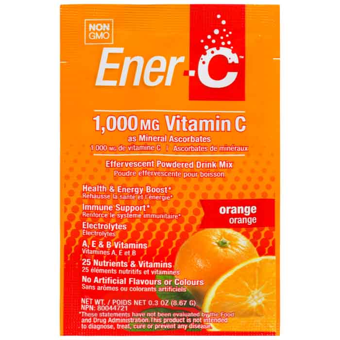 Ener-C - Effervescent Powdered Drink Mix Orange 8.67g