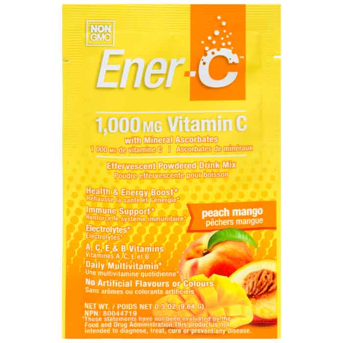 Ener-C - Effervescent Powdered Drink Mix Peach Mango 9.64g