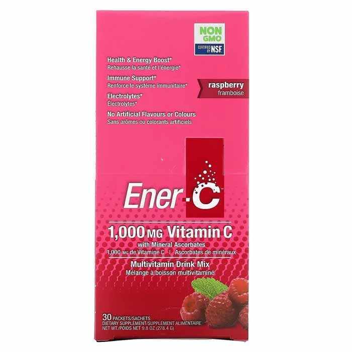 Ener-C - Vitamin C Drink Raspberry, 30 Sachets