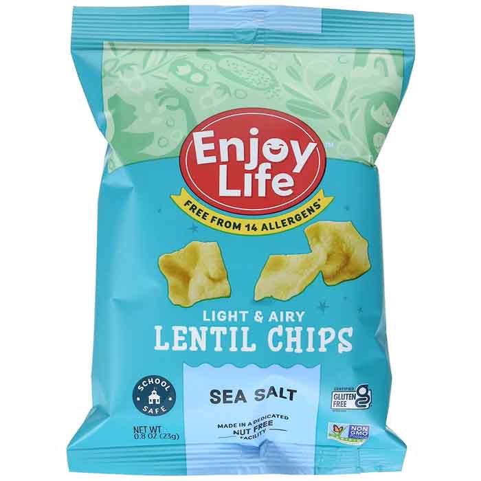 Enjoy Life - Enjoy Life Lentil Flavoured Chips Sea Salt, 113g – PlantX ...