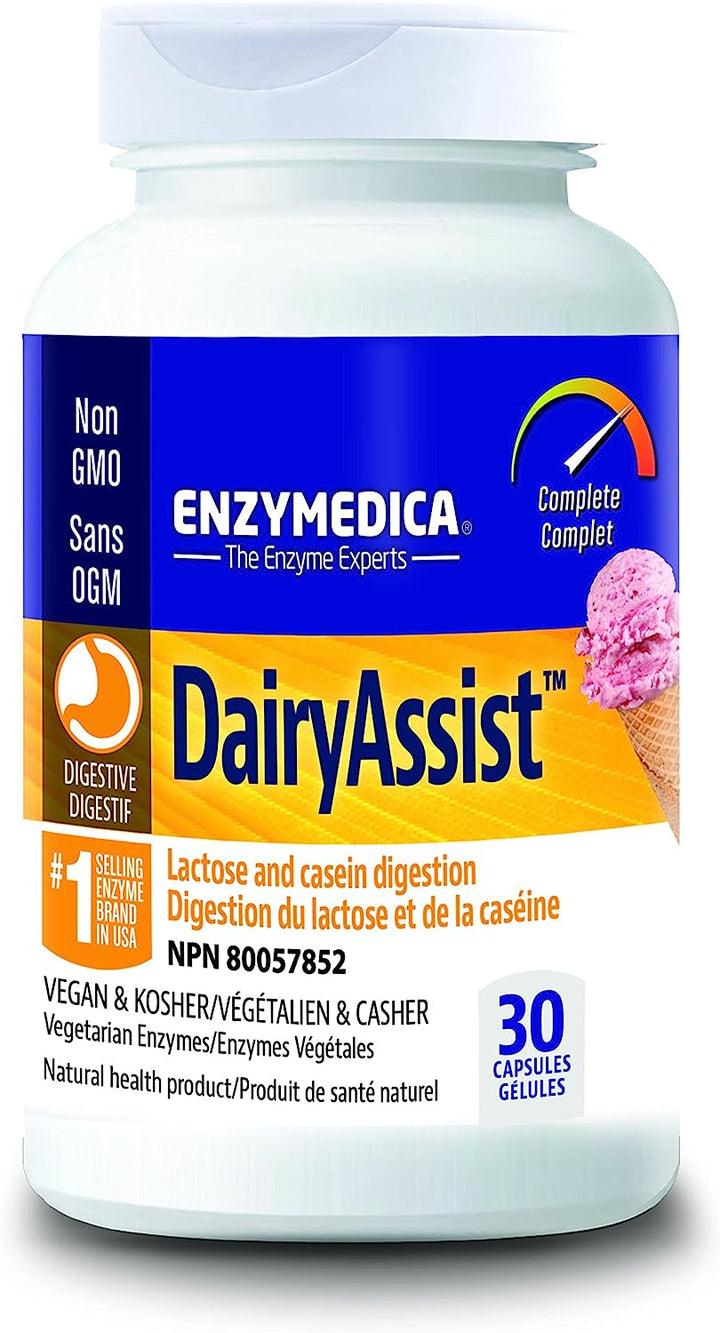 Enzymedica - Dairy Assist, 30 Units