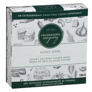 Fauxmagerie Zengarry - Creamy Cultured Cashew Wheel Double Creme, 150g