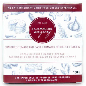 Fauxmagerie Zengarry - Fresh Cultured Cashew Spread Sun Dried Tomato And Basil, 150g