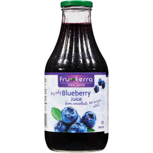 Fru-Terra - 100% Juice Blueberry Juice, 946ml