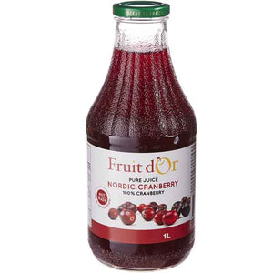 Fruit D'Or - Pure Juice Nordic Cranberry, 1000ml