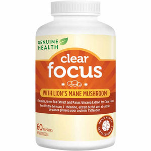 Genuine Health - Clear Focus, 60 Units