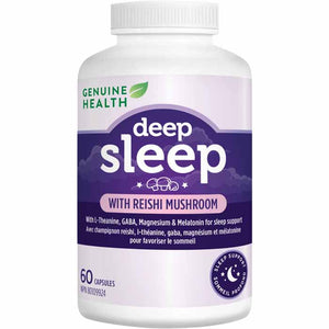 Genuine Health - Deep Sleep With Reishi, 60 Units