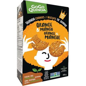 Gogo Quinoa - Cookies Orange & Mango, 165g