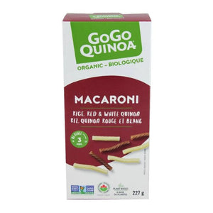 Gogo Quinoa - Macaroni Rice, Red & White Quinoa Organic, 227g