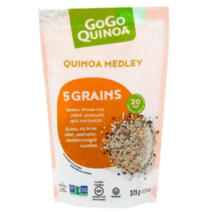 Gogo Quinoa - Organic Medley 5 Whole Grains, 375g