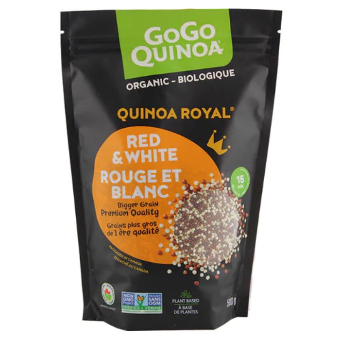 Gogo Quinoa Organic Red And White Quinoa Royal, 500g PlantX Canada