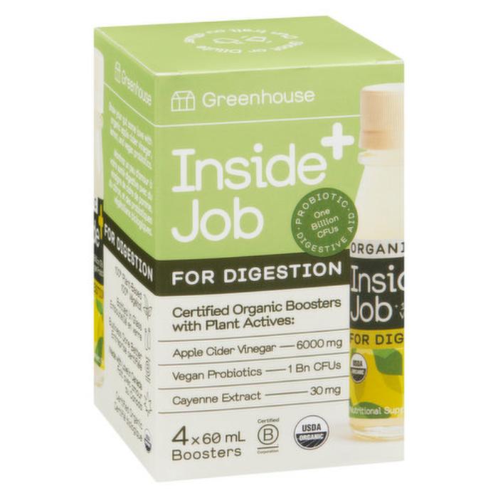 Greenhouse - Organic Booster Inside Job, 4x60ml